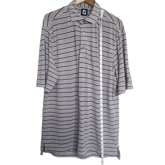 FootJoy Striped Traditional Fit Golf Polo XL (label shows L) -John Hall Cup 2018 - Picture 7 of 12
